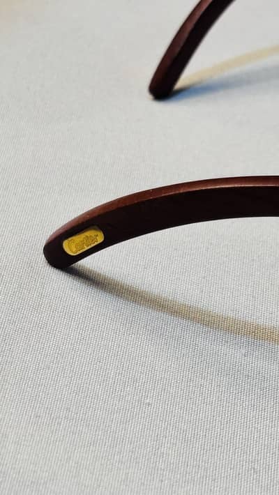 Cartier orginal gold glasses