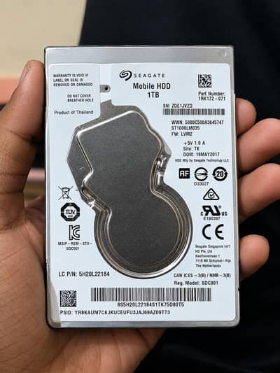 Seagate 1 TB HDD | Hard Drive Laptop