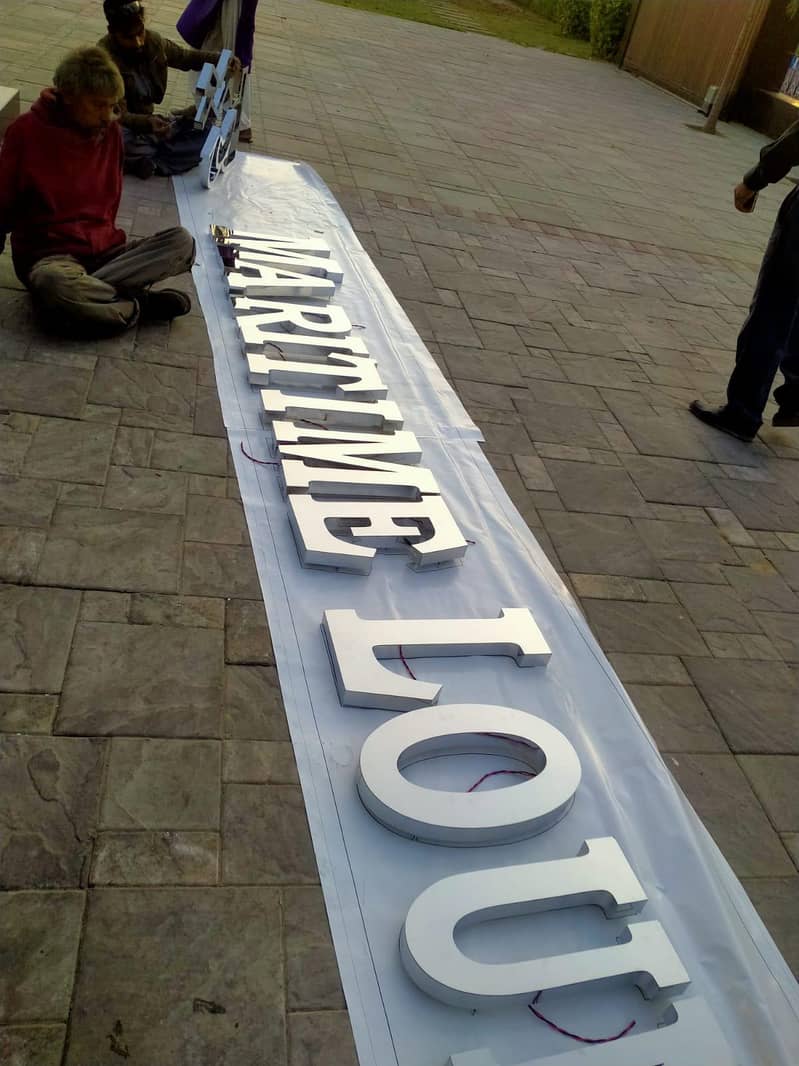 3d sign boards, acrylic letters, steel letters - Other Services ...