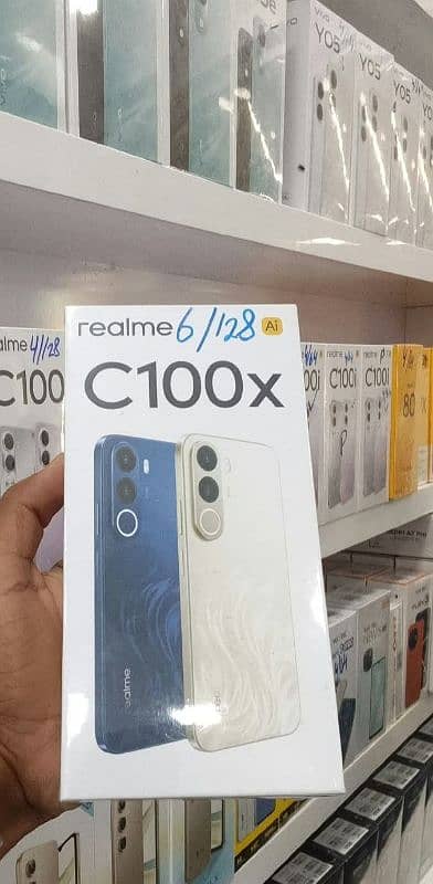 realme C100x 6 GB 128gb official PTA. 03491991581 WhatsApp