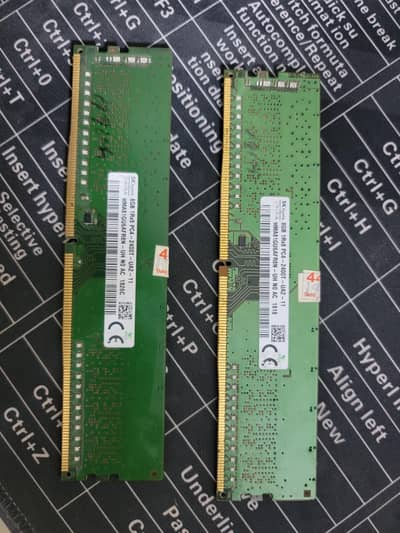 8GB DDR 4 RAM 2400 MHZ (16GB)