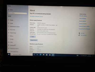 Fujitsu Laptop Core i5 3rd gen 4/250