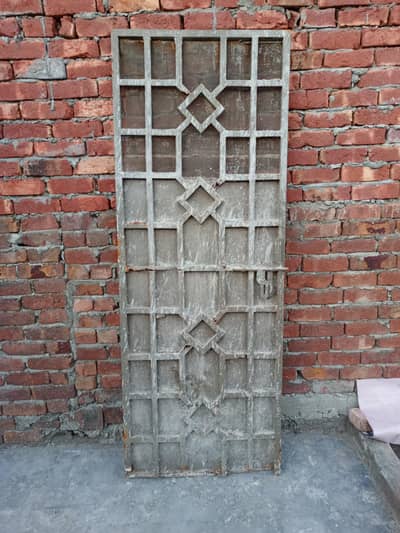 Iron door iron gate good condition heavy weight