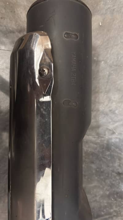 Original YBR G Exhaust