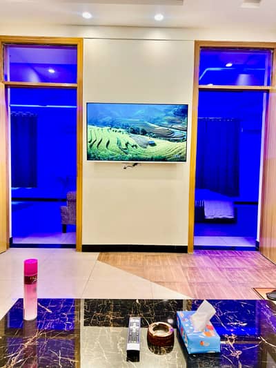 Daily basis two bed room luxury furnished apartment available F11 Islamabad