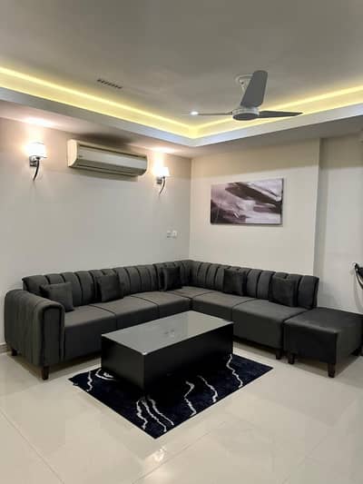 Daily basis two bed room luxury furnished apartment available F11