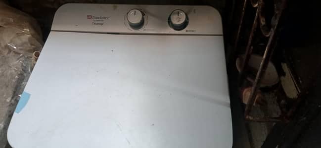 washing machine and separate dryer