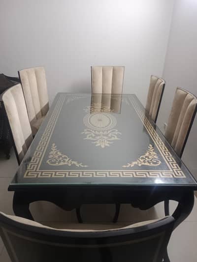 DINING TABLE 6 CHAIR FOR SALE