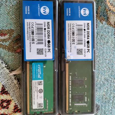 DDR3, DDR4 4, 8GB, RAMs