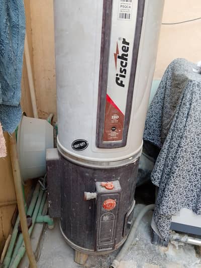 heavy duty 35 gallon water natural gas + electric geyser for sale