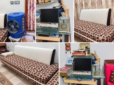 sofa set & other hous hold things