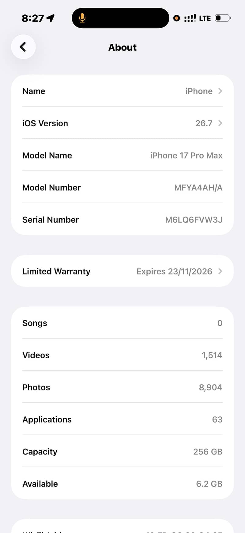 Apple iPhone 17 Pro Max 1