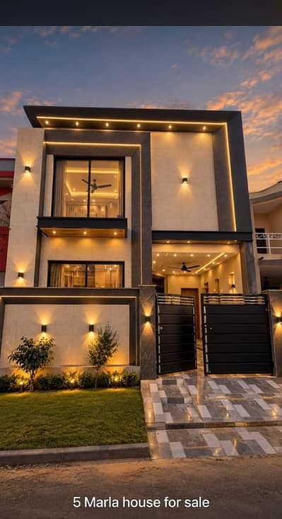 5 Marla Luxury Brand New House For Sale