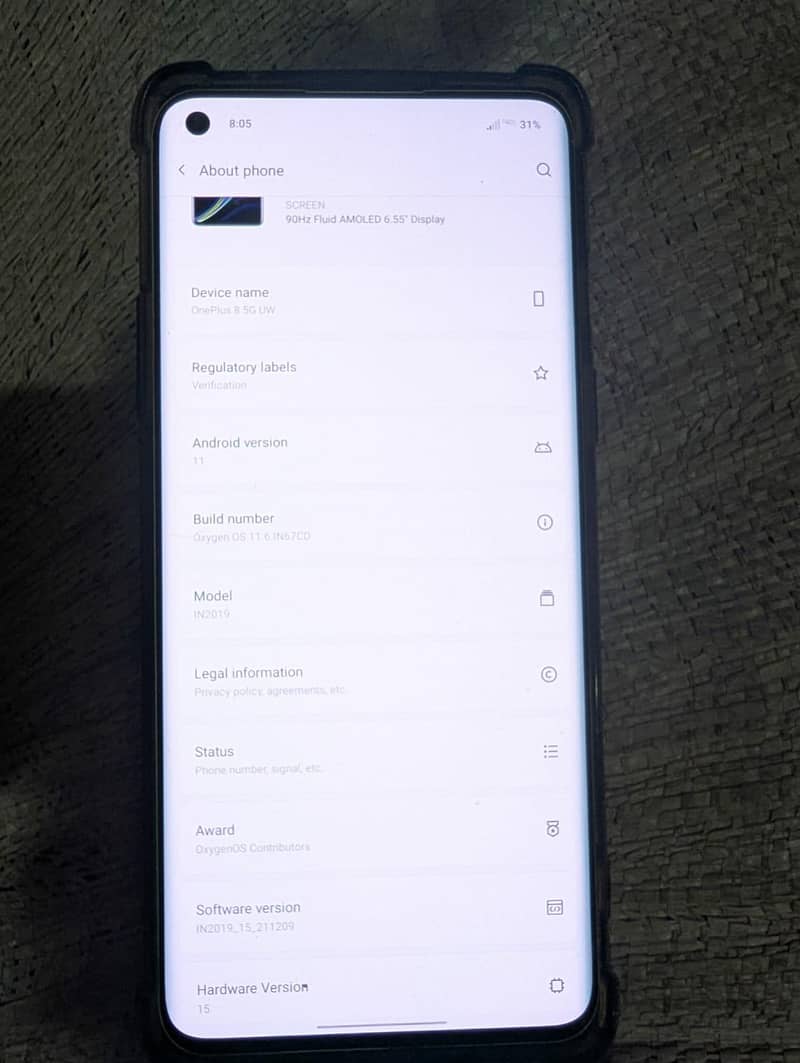 One Plus 8 0
