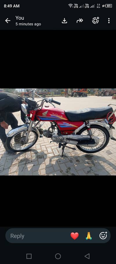 Honda cd 70 Rld 7²86  2005 06