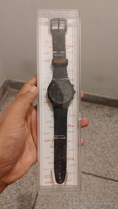 Alfajr Sport Watch WY-16 – Azan & Qibla Watch
