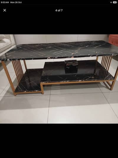 Fancy Centre Table for Home and Room Wood and Metal