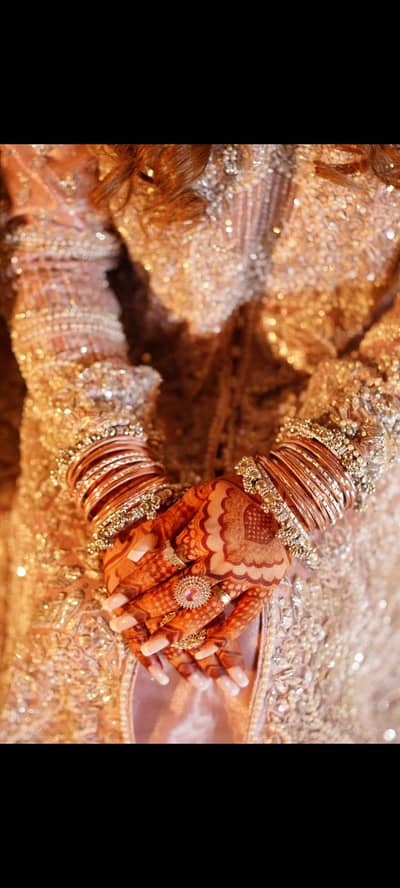 Beautiful Bridal/Walima Dress with Complete Jewelry Set – Rs. 80,000