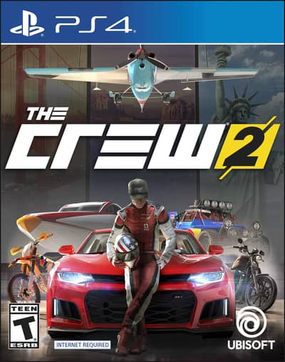 Crew 2 and NFS Rivals PS4 disc