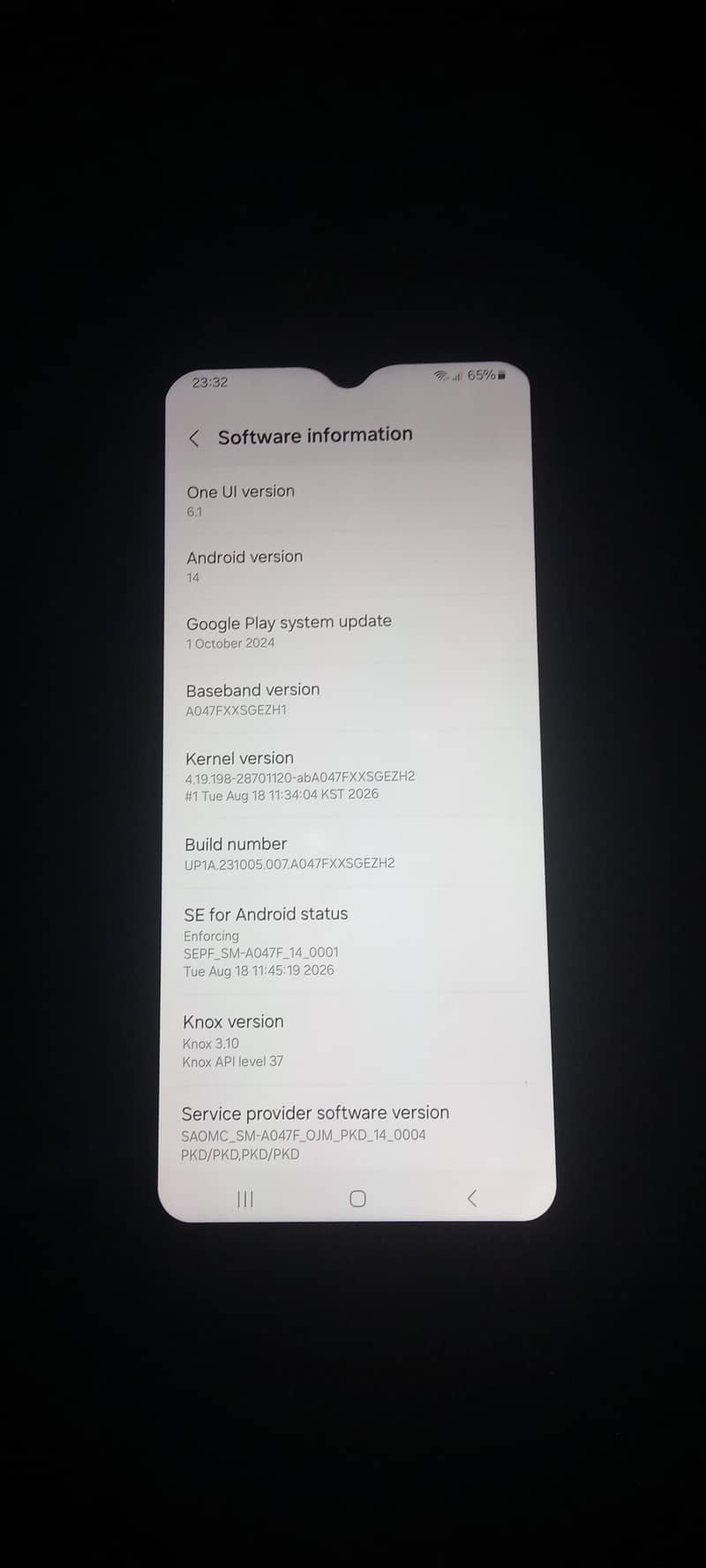 samsung y04a 6