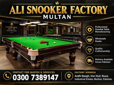 Snooker Table for Sale | Premium Quality