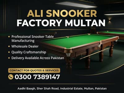 Custom Snooker Table Manufacturer | All Sizes Made to Order