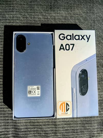 samsung a07 IN GOOD CONDITION PTA APPROVED 4/64  6month warrentry left