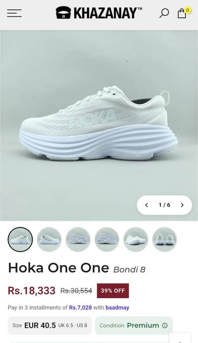 Hoka Bondi 8