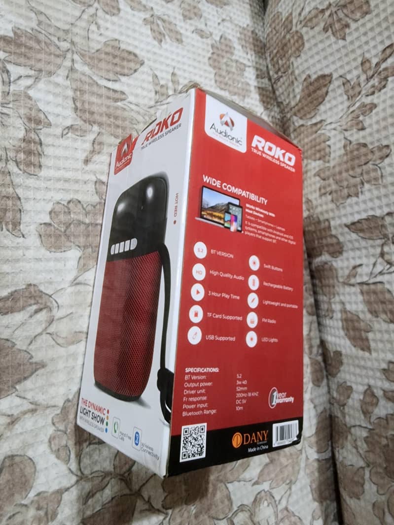 Audionic Roko Bluetooth Speaker 5