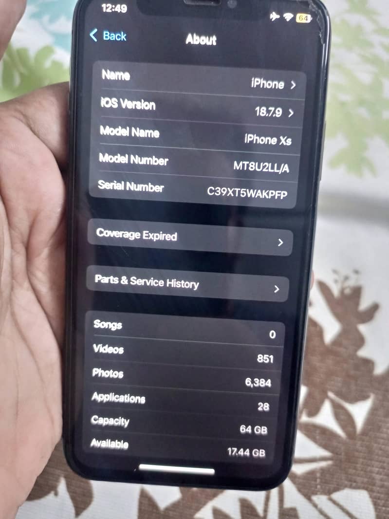 Apple iPhone XS 8