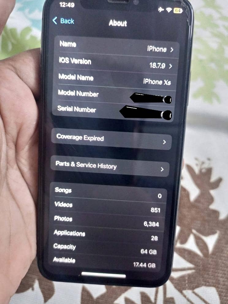 Apple iPhone XS 10
