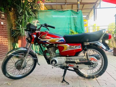 Honda 125 All Punjab nbr 2020 model total original bike