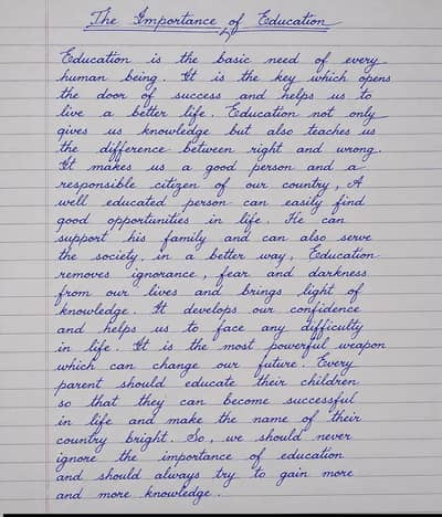 assignment write