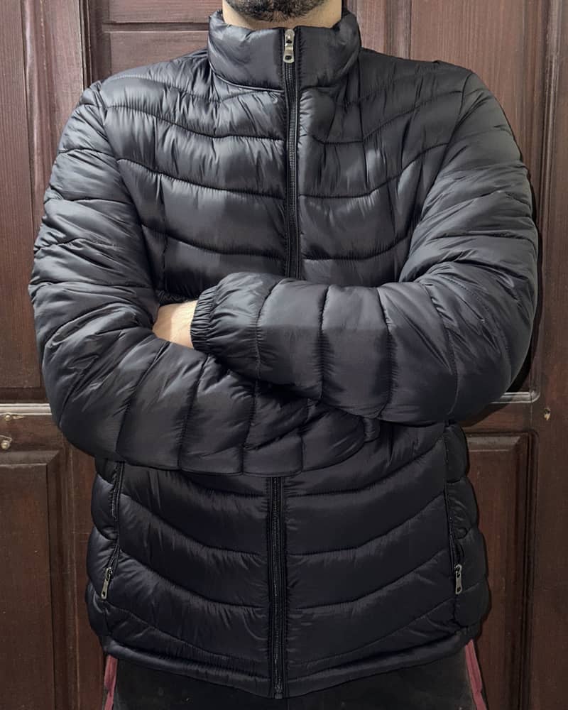 Blue Puffer Jacket 1