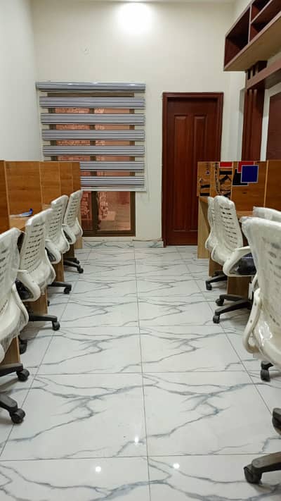 Furnished office for rent in Architect Society For it Office and Company setup