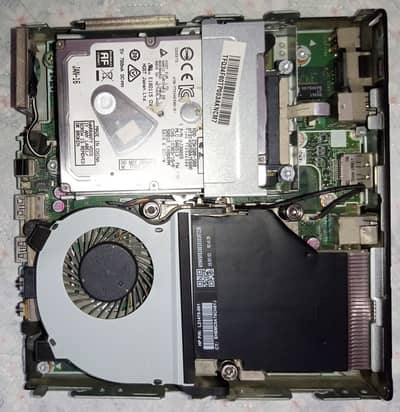HP Elitedesk 705 G4 Mini with Ryzen 5 PRO 2400GE+Built-in GraphicsCard