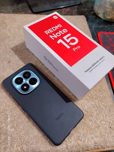 Redmi note 15 Pro Box Open Only Urgent sale