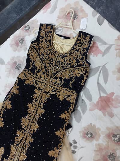 fancy velvet maxi