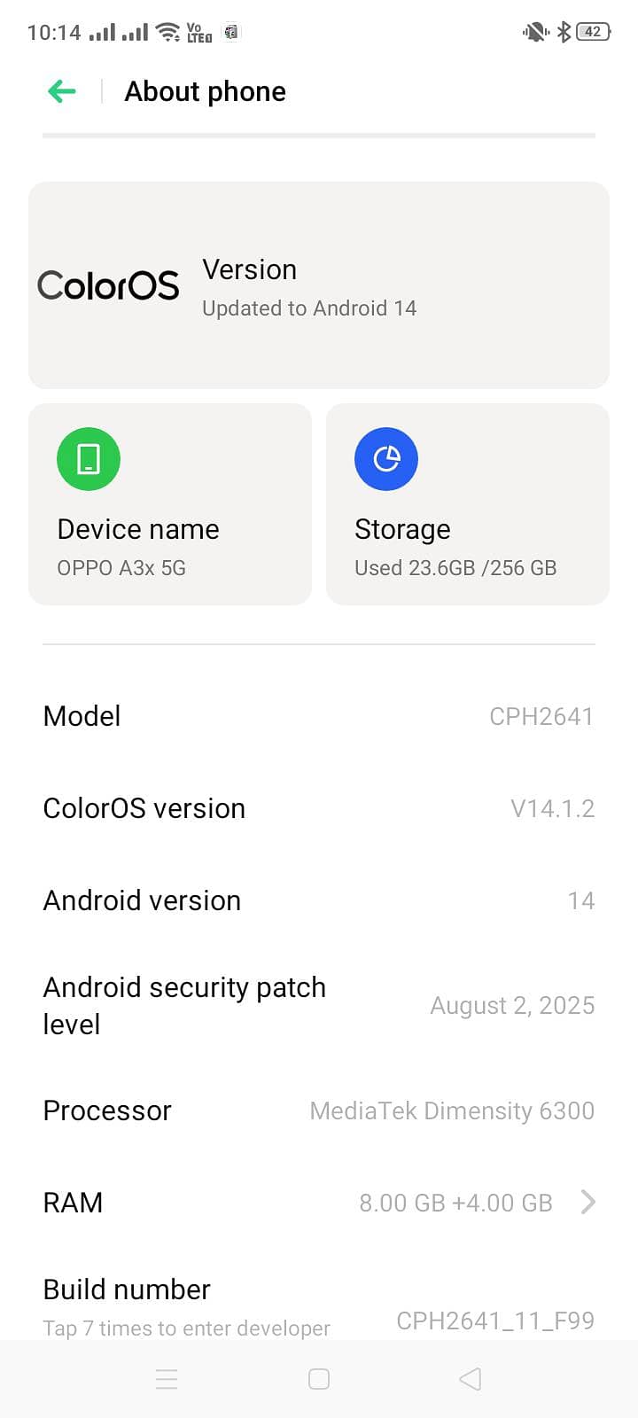 OPPO A3x 3