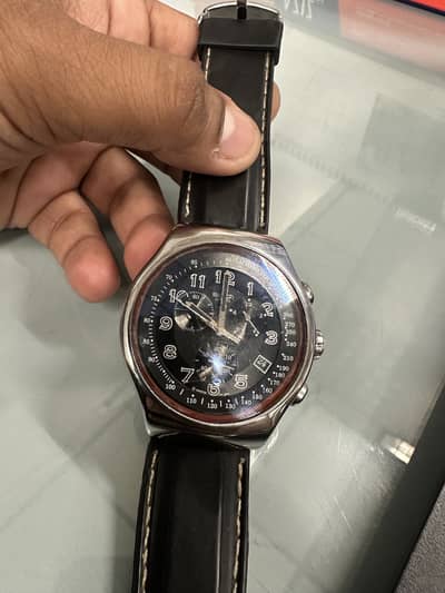 Swatch Irony The Chrono YOS440 — “Turn Your Black. ”