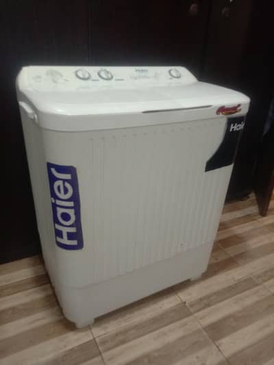 Haier washing machine twin tub semiautomatic capacity 10kg