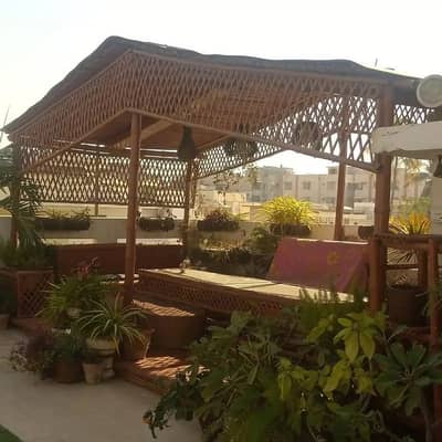 Farmhouse Bamboo Work/Bamboo Fencing/Bamboo Wall/Bamboo huts/Bamboo
