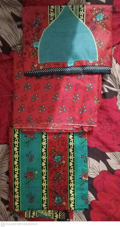 Linen 3 Piece Unstitched Suit For Sale