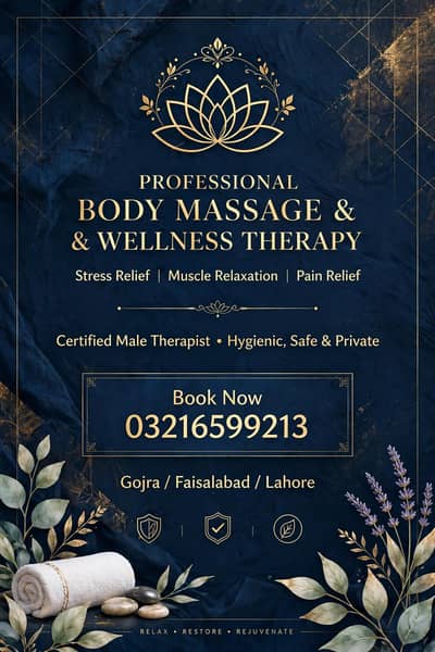 Full relax body massage All Body pian
