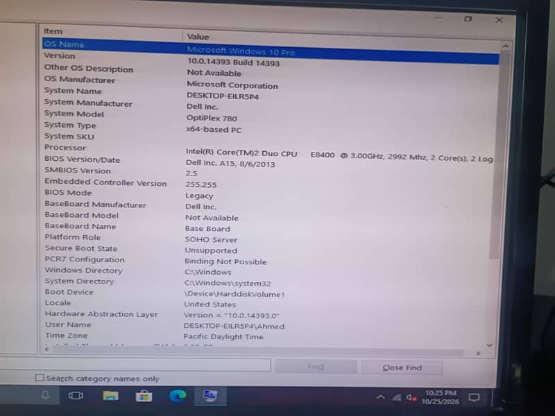 Dell 780 upgraded CPU 2