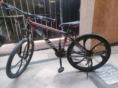 Plus Alloy rim bicycle