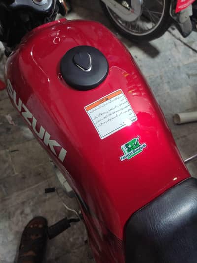 Suzuki 110 2024 Model Red Colour for Sale