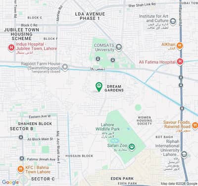A 10 Marla Residential Plot Has Landed On Market In Dream Gardens - Block F Of Lahore