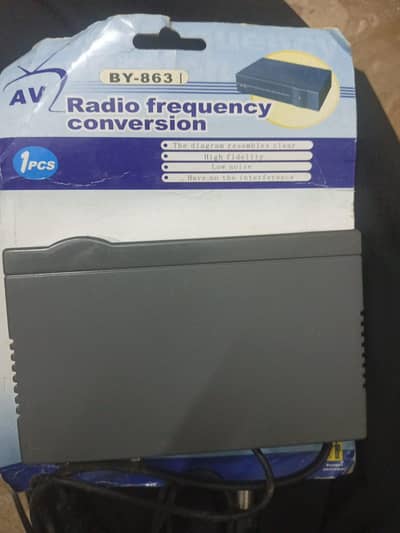Radio Frequency Conversion BY 863