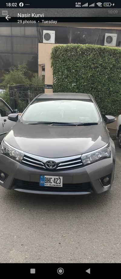 Toyota Corolla Altis 2015